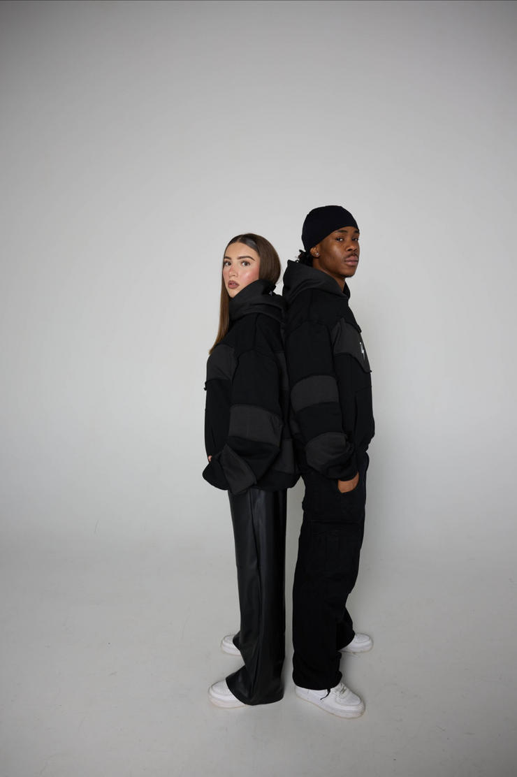 LUCID LAIDERS GREY/BLACK HOODIE